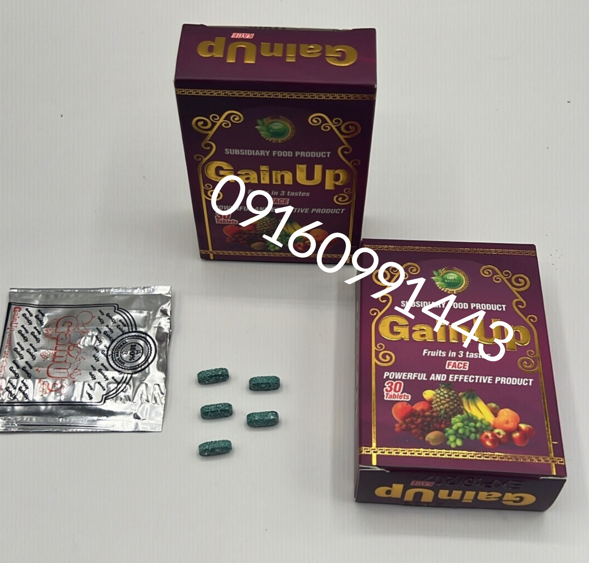 چاقی صورت اصلی قرص ریز و اصلی